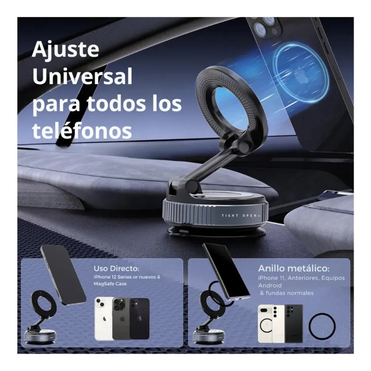 Soporte Magnet® de Nüvolut para Vehículos