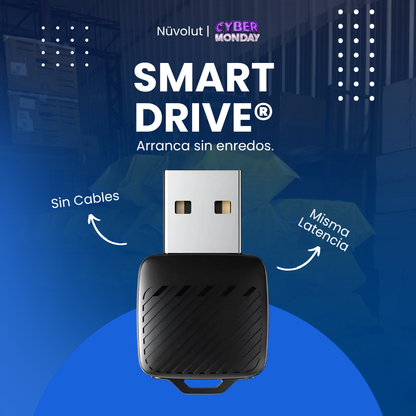 OFERTA CYBER - Adaptador Inalámbrico Nüvolut SmartDrive® para Car Play + Regalo Soporte Magnet® de Nüvolut