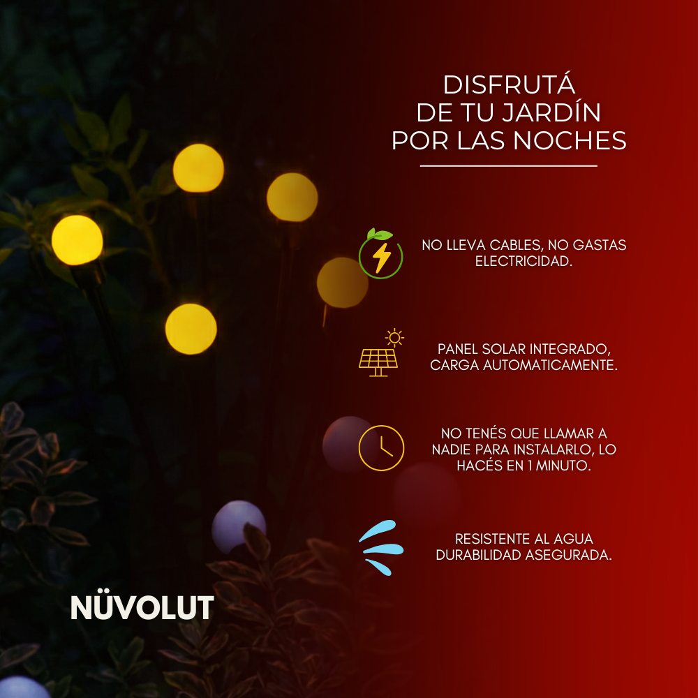 Luces SOLARES Luciérnaga