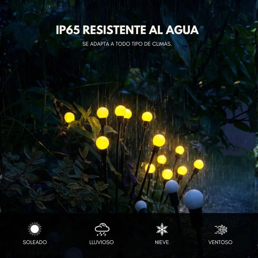 Luces SOLARES Luciérnaga
