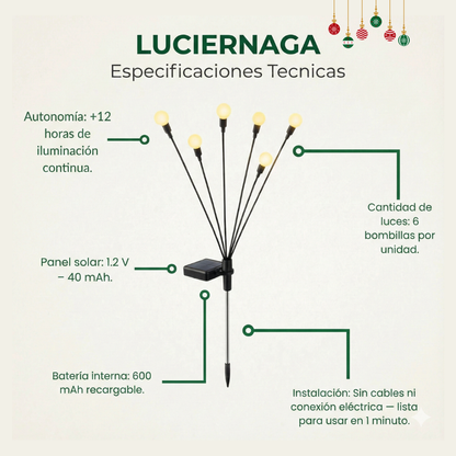 Luces SOLARES Luciérnaga