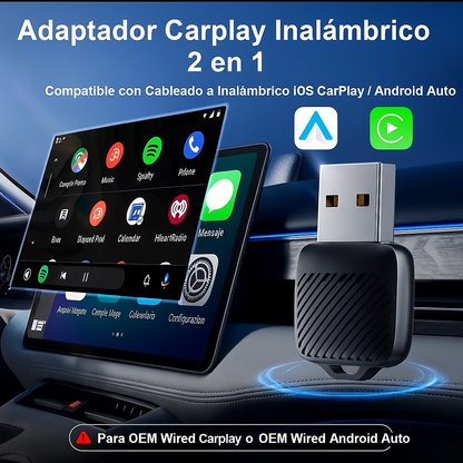 Adaptador Inalámbrico Nüvolut SmartDrive® para Car Play